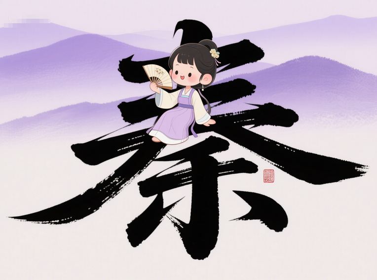 秦姓仙氣清冷女寶寶名字，古風韻味自然流露