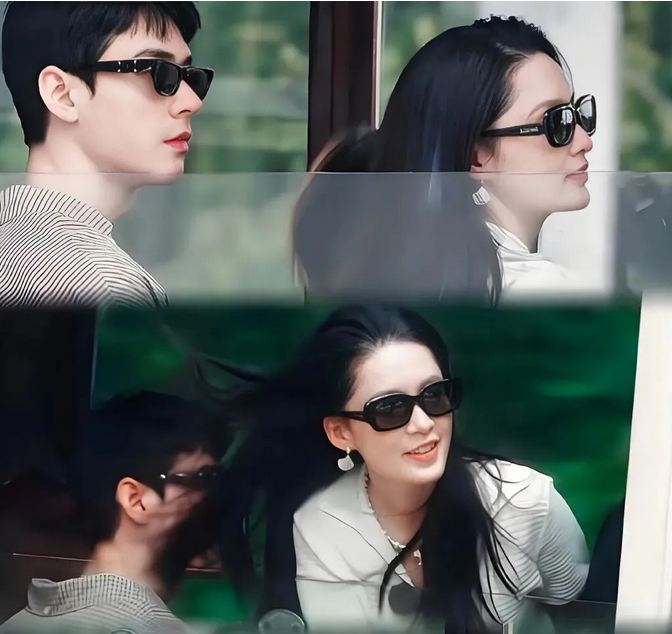 龔俊名字打分-李沁探身出車窗，發絲拂過龔俊臉龐的名場面圖片